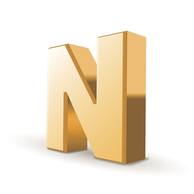 三维金字母N