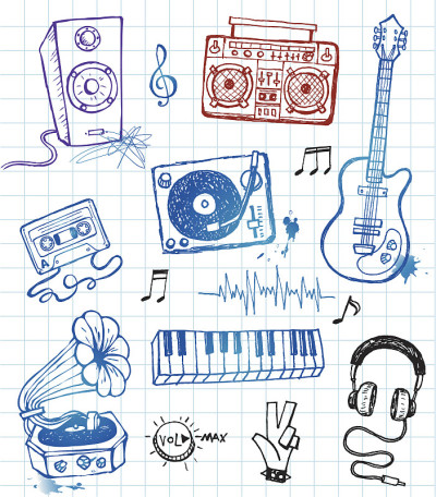 音乐设备的插图