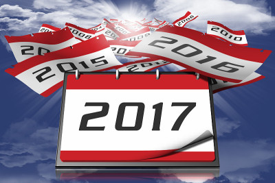 日历年2017天空002