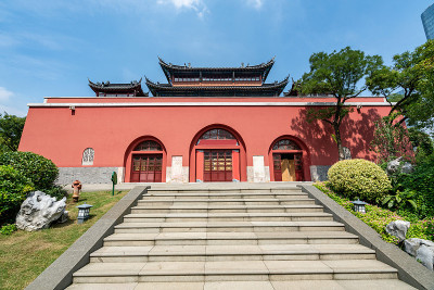 中国南京的古城塔