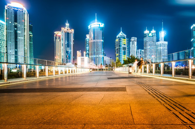 上海美丽的夜景