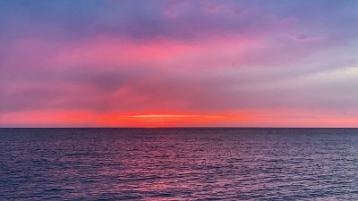 伊利湖日落
