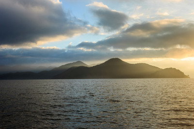 泸沽湖迷人的风景