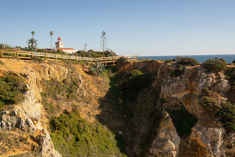 葡萄牙拉各斯的Ponta da Piedade farol灯塔