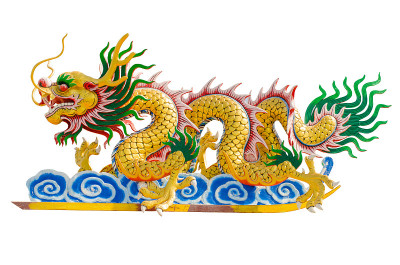 中国龙的形象。