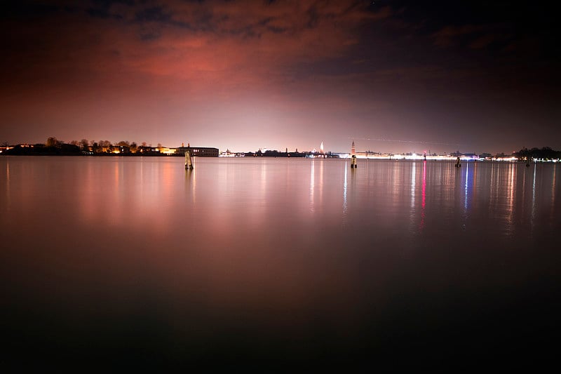 夜景威尼斯丽都