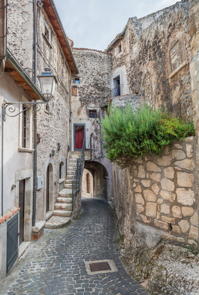 Capestrano, aquila省份，Abruzzo(意大利)