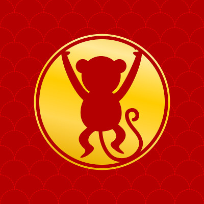 猴年矢量图形