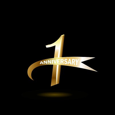 1年金婚标志庆典