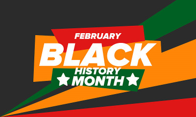 Black History Month. African American History. Cel