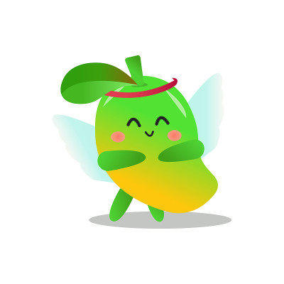 芒果果实卡通