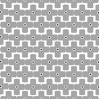 Stylish Black And White Monochrome Geometric Graph