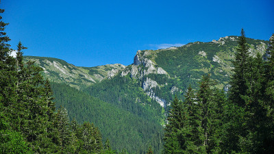Retezat山脉波峰
