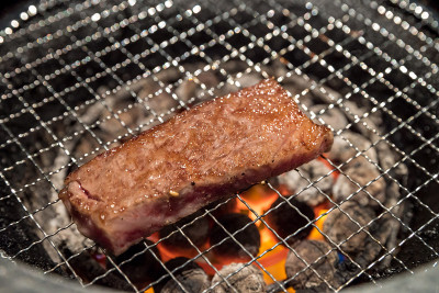 烤和牛里脊肉烧肉片