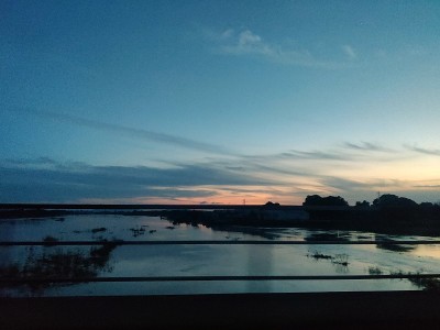 benoué河上的寂静