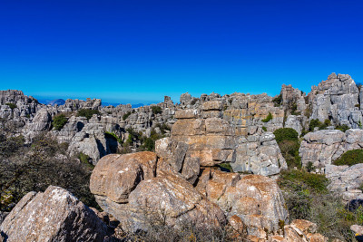 El Torcal de Antequera, Andalusia, Spain，在Antequer