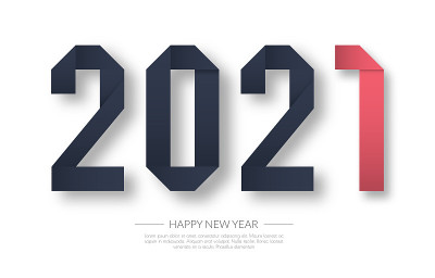 Happy new year 2021. 2021 Greetings card. abstract