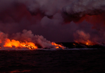 夏威夷大岛火山喷发
