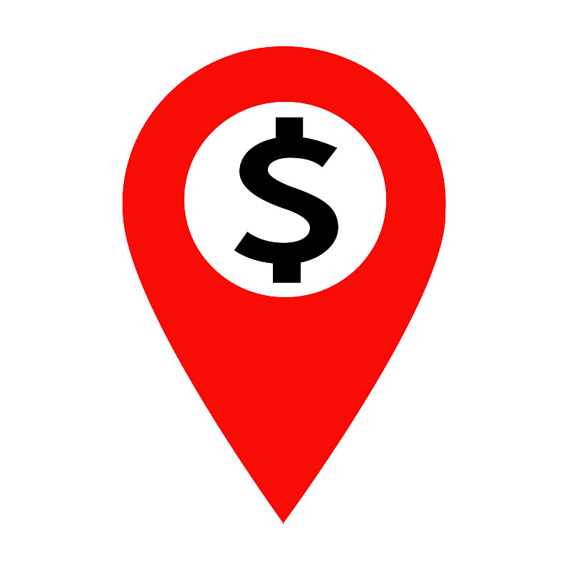 美元符号金钱图标