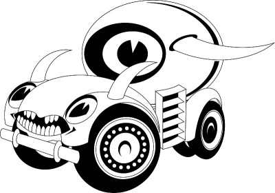 卡通车