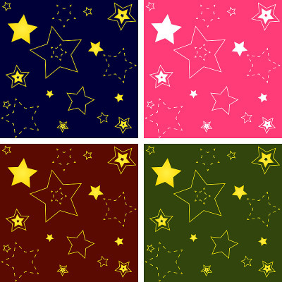 星星图案组