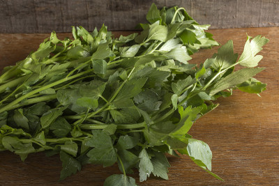 Raw lovage plant