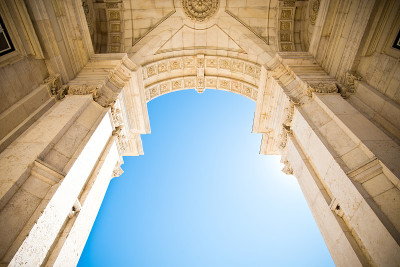 Rua Augusta Arch，葡萄牙里斯本
