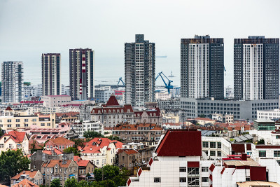 城市风光,青岛,中国