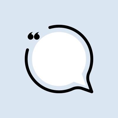 引用图标。引号提纲、引语、引号或引语集。圆的形状。向量EPS 10。孤立在背景