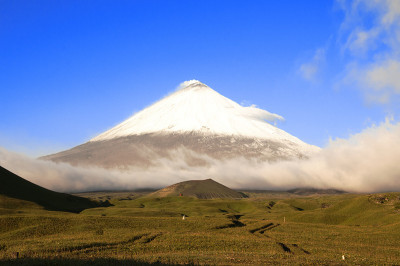 克柳切夫斯卡娅火山的清晨