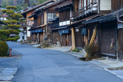 在Kiso，长野，日本