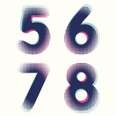 矢量点阵位图图形数字