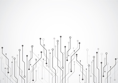 Abstract background with technology circuit board 