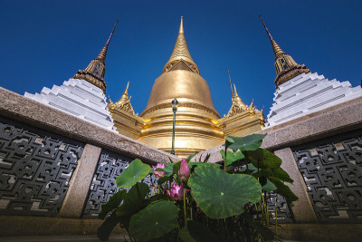 泰国曼谷的玉寺