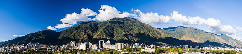 加拉加斯的全景
