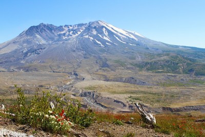 太圣海伦斯火山