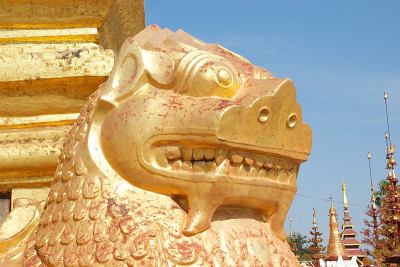 Shwezigon宝塔，图表，缅甸