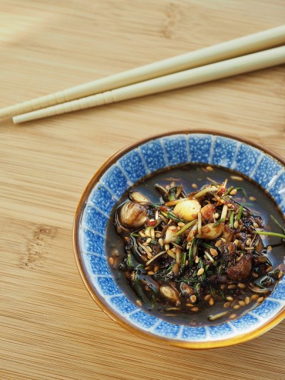 韩国食用野生韭菜调味酱油