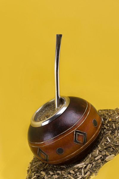 马黛茶杯和吸管