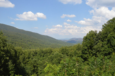 望着群山