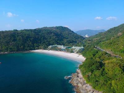 泰国普吉岛全景鸟瞰图