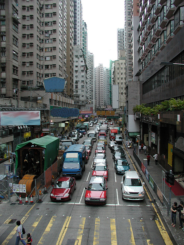 香港交通-街道视图