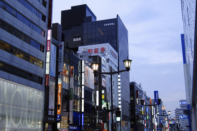 银座城市景观