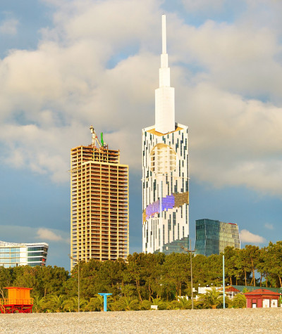 巴统市中心，格鲁吉亚共和国