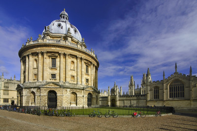 拉德克利夫相机，牛津大学图书馆，英国