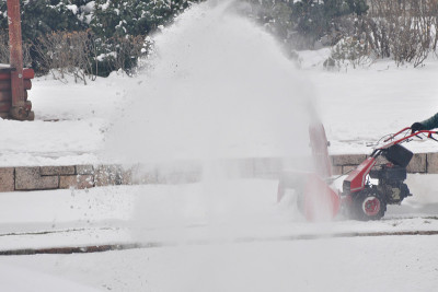 雪把机器。