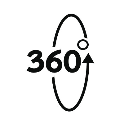 360度的图标