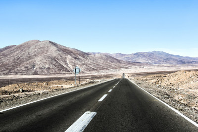 穿越沙漠的道路