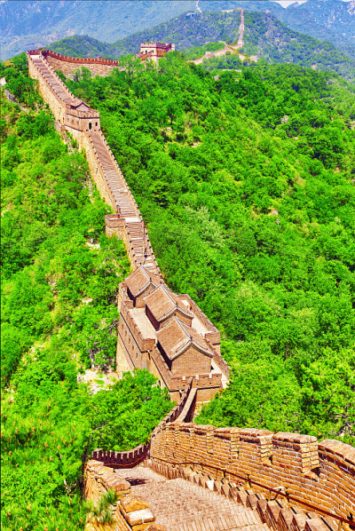 中国长城，“米里峪”段。
