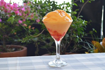 传统的冷冻鸡尾酒